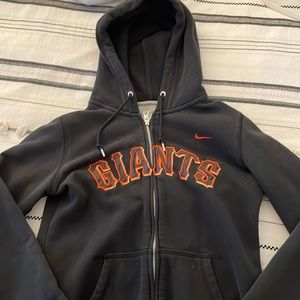 SF Giants zip up hoodie